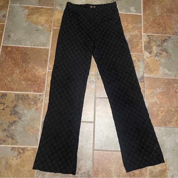 NWOT Free People FP One Ona Lace Flare Pants - Picture 3 of 6